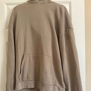 ALO Yoga Tan Crewneck Sweater Relaxed Fit